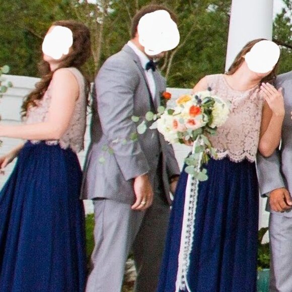 BHLDN Jenny Yoo Cleo Lace Shell Overlay Top NWOT - Picture 6 of 16